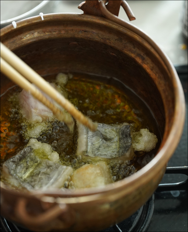 銅の米炊き鍋