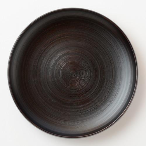 木漆工とけし 岳小鉢 黒、錆 セット