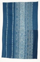 ベトナム　モン族　藍染め刺繍布（オールド）