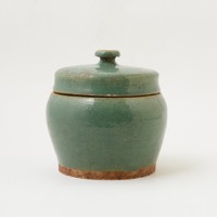 中国　雲南省　華寧　青釉　茶壺