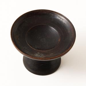 朝鮮　李朝　木製台皿