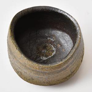 古村其飯　筒型茶碗