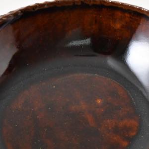 まゆみ窯　飴釉　グラタン鉢