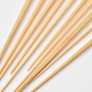 国産　無塗装・天然竹箸10本組　24cm