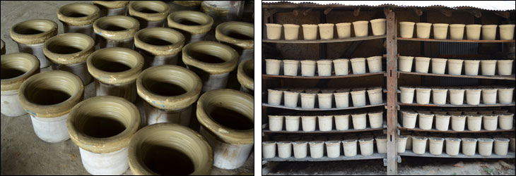 三河の黒七輪作りの見学（杉松製陶） ｜ みんげい おくむら