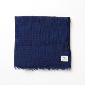 Suno & Morrison Amami Natural Dye Stole Indigo