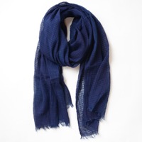 Suno & Morrison Amami Natural Dye Stole Indigo