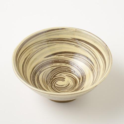 小鹿田焼 柳瀬朝夫窯 六寸丼 藁引き ｜ みんげい おくむら （日本と