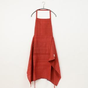 Suno & Morrison Khadi Full Apron Alizarin Red 