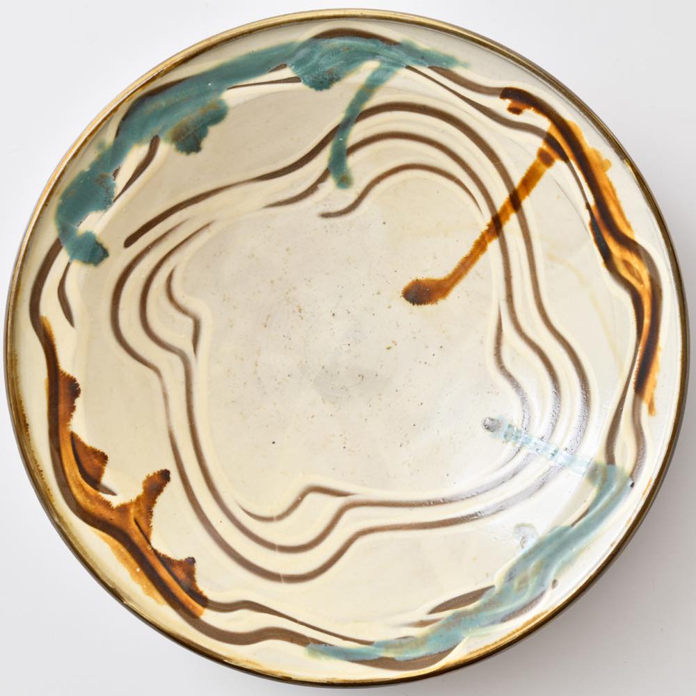 【美品】小石原焼　指描き 大皿（29.5㎝）指描き 民藝 美品】小石原焼 指描き 大皿（29.5㎝）指描き 民藝 - メルカリ