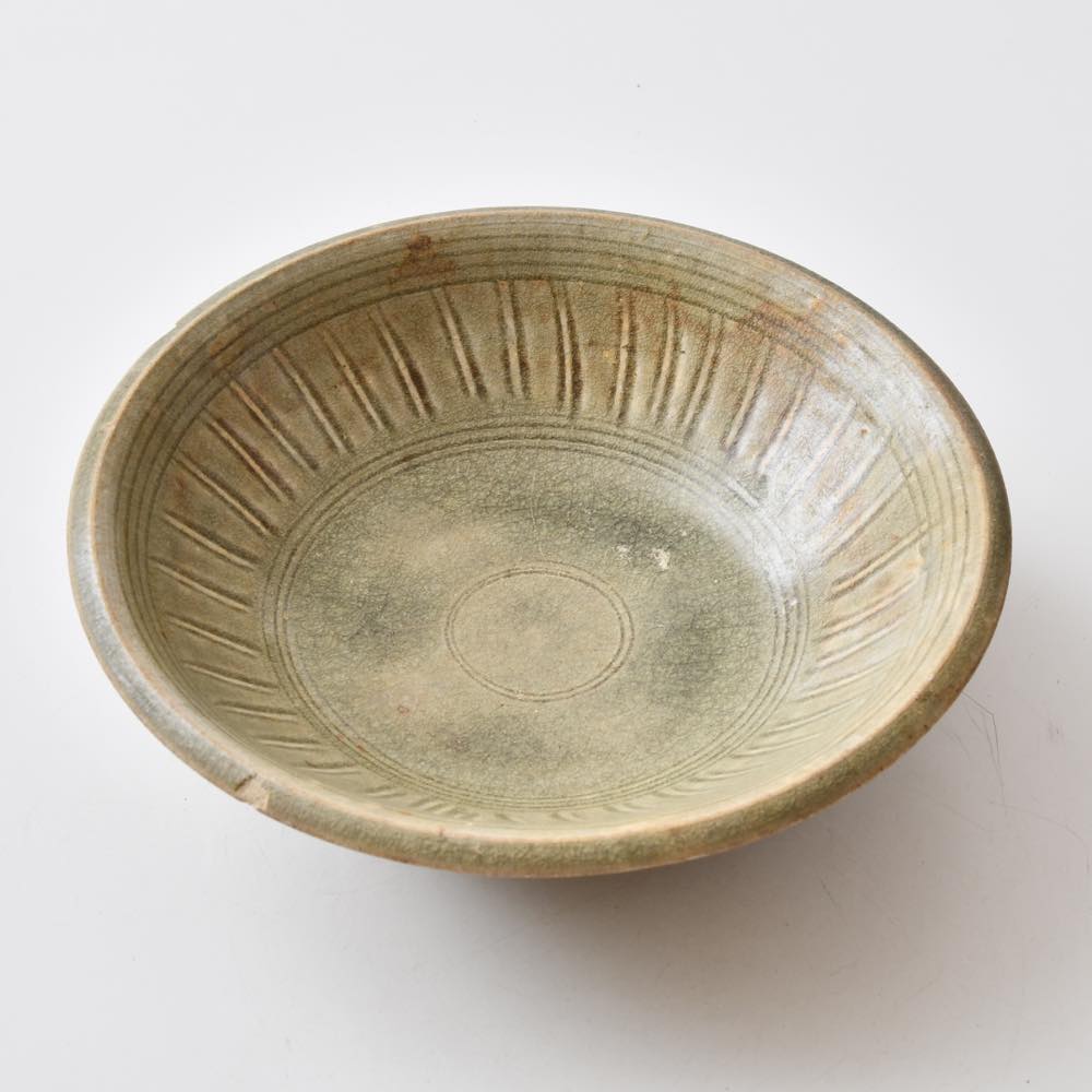 タイ　鉄絵合子　蓋物　アユタヤ時代　シーサッチャナライ15〜16世紀　香合 タイ 鉄絵合子 蓋物 アユタヤ時代 シーサッチャナライ15〜16世紀