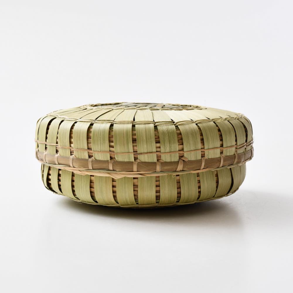 中国 雲南省 茶葉かご 小 ｜ みんげい おくむら （日本と世界の民芸）