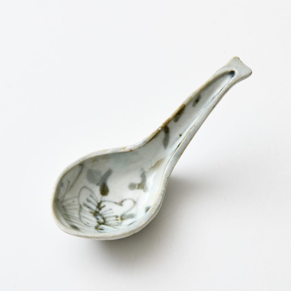 中国 福建省 徳化 青花 レンゲ ｜ みんげい おくむら （日本と世界の民芸）