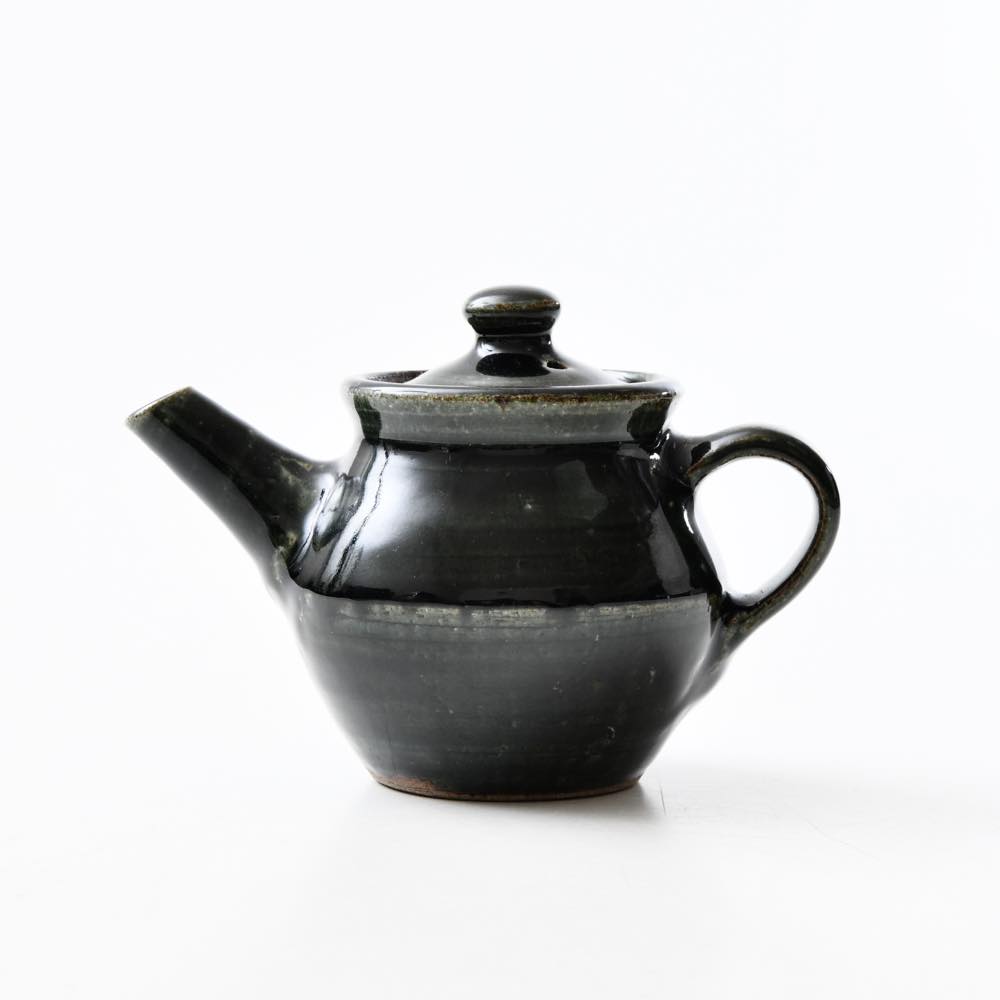 まゆみ窯 呉須釉 急須 ｜ みんげい おくむら （日本と世界の民芸）