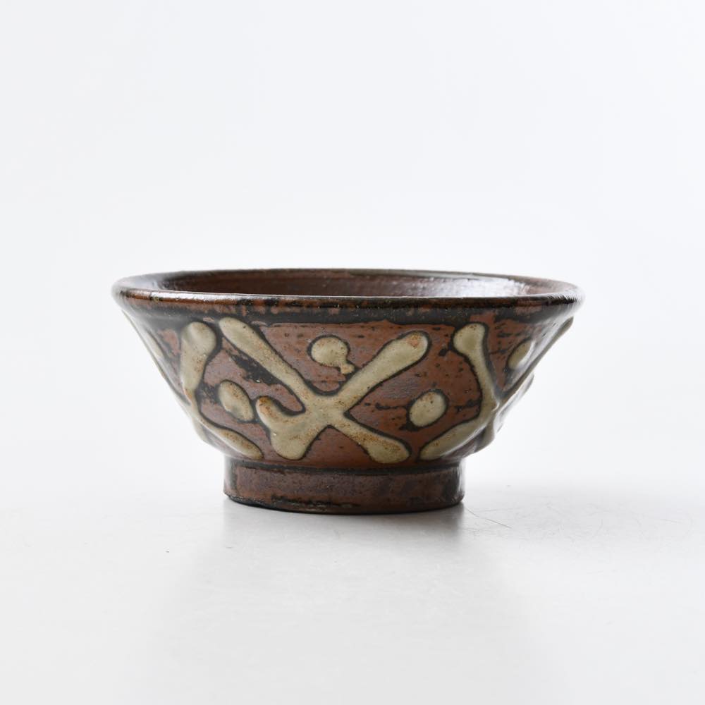 読谷山焼・北窯 宮城正享 3.5寸マカイ イッチン ｜ みんげい おくむら