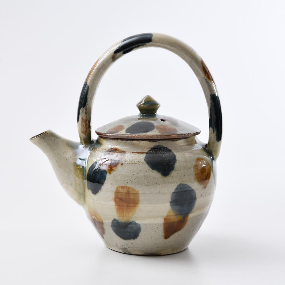 【窯印有り】備前土瓶 按瓶（あんびん)コレクション いずみ窯 島袋工房 按瓶（あんびん） 点打 ｜ みんげい おくむら
