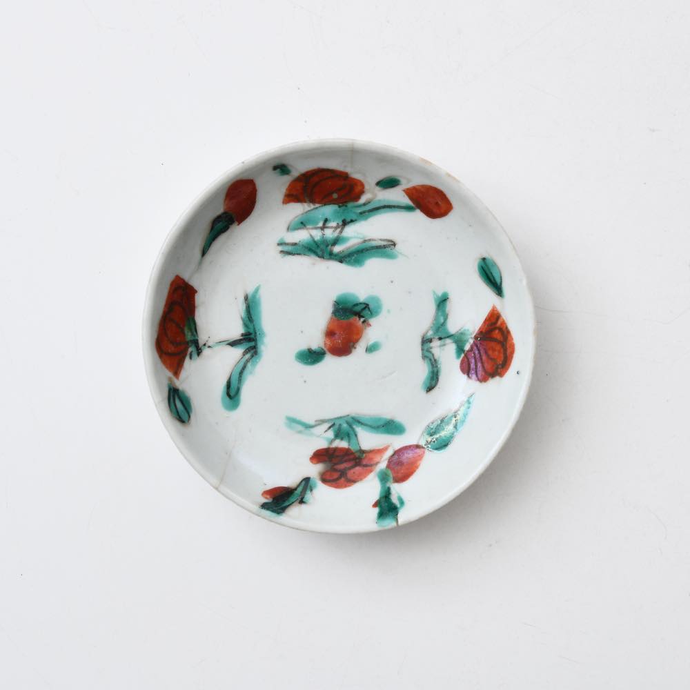 中国 景徳鎮 三寸皿 花 ｜ みんげい おくむら （日本と世界の民芸）