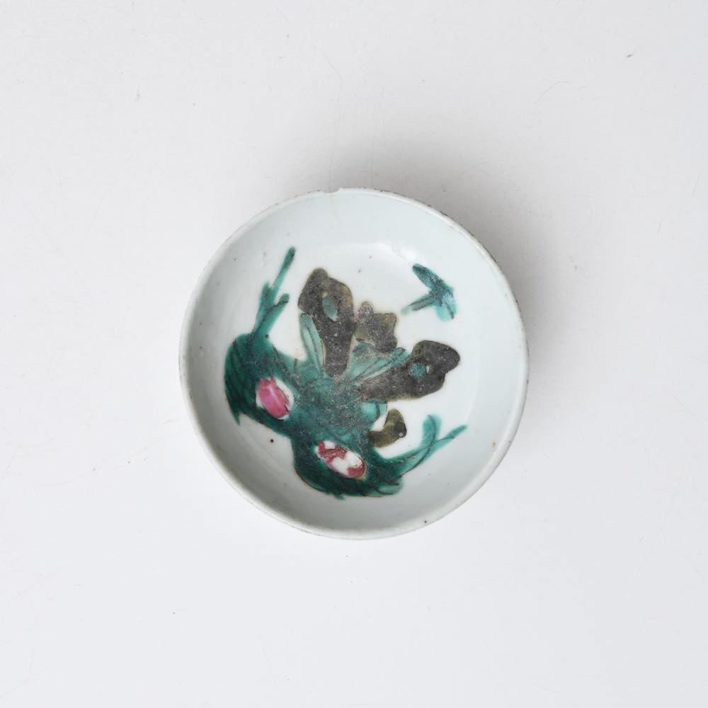 中国 景徳鎮 豆皿 蝶 ｜ みんげい おくむら （日本と世界の民芸）