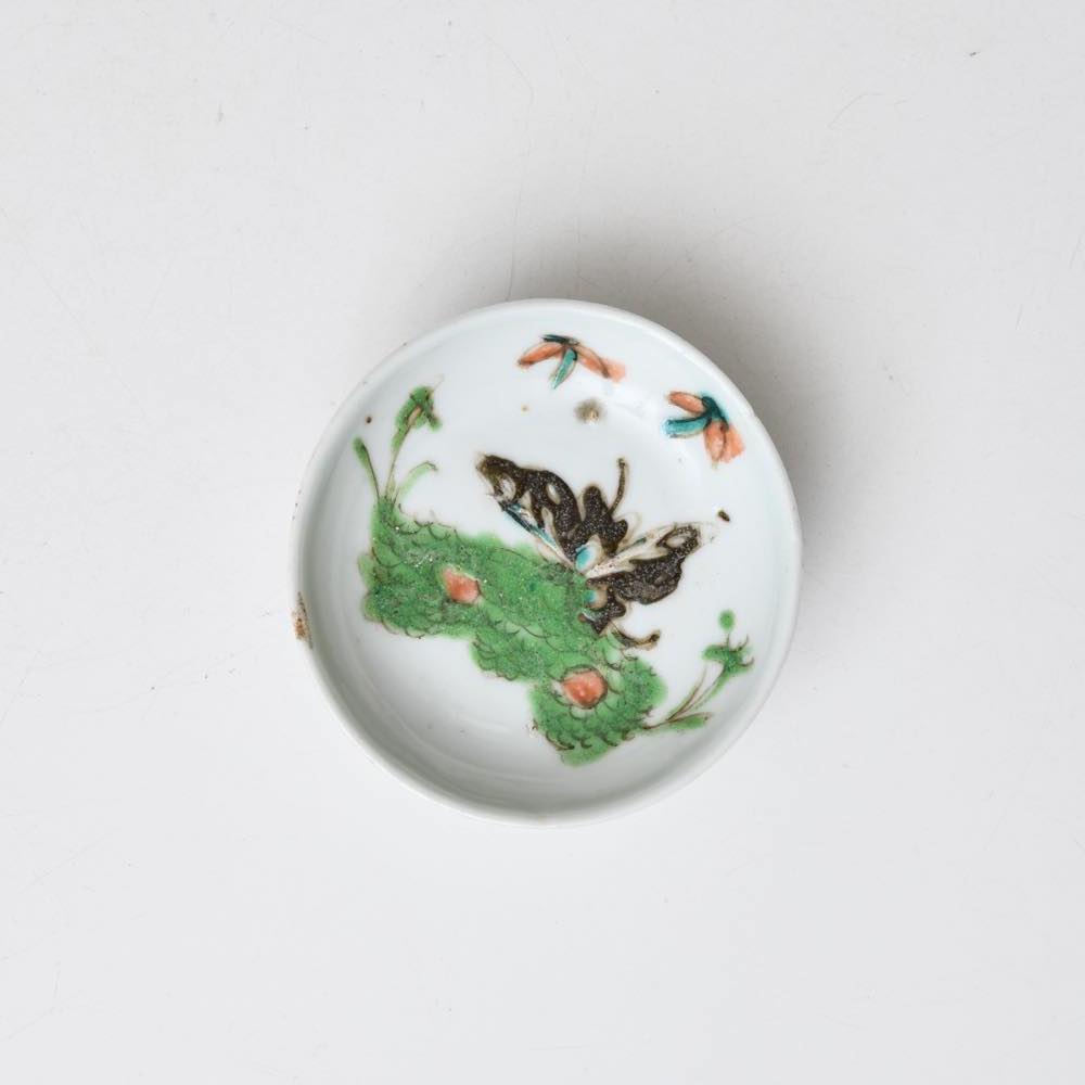 中国 景徳鎮 豆皿 蝶 ｜ みんげい おくむら （日本と世界の民芸）